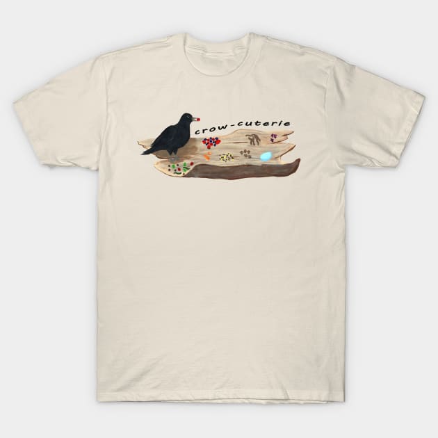 Crow-cuterie T-Shirt by I Create Myself